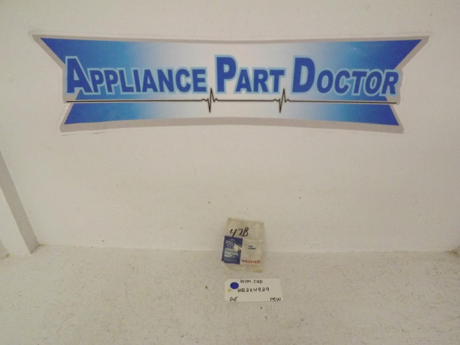 GE Refrigerator WR2X4929 Trim Cap New GE Refrigerator WR2X4929 Trim Cap New